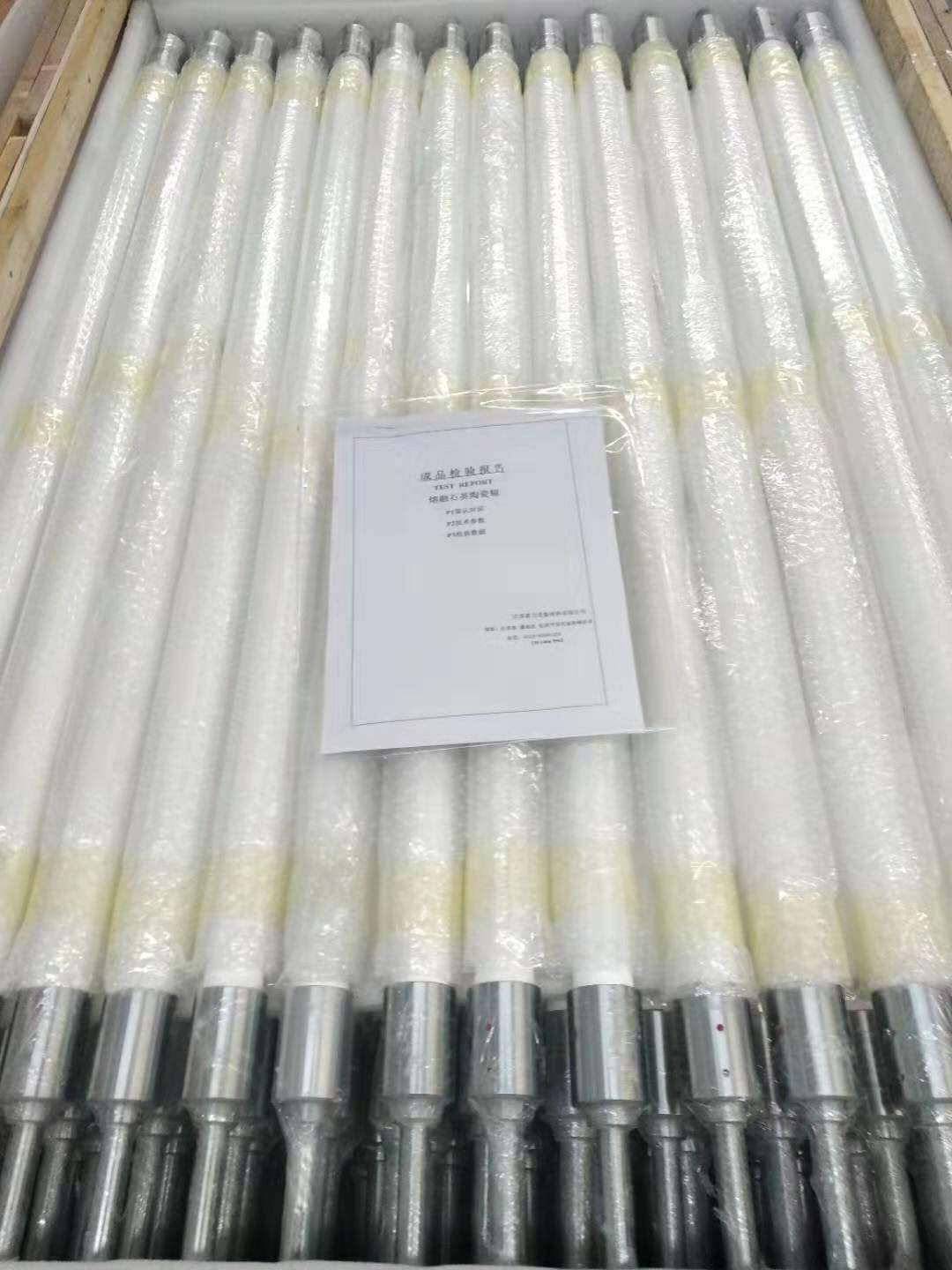 淮安玻璃鋼化爐用石英陶瓷輥道